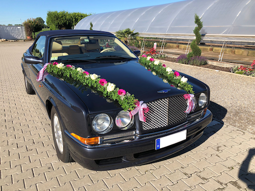 Bentley Azure Hochzeitsauto Oldtimer vermietung allgaeu